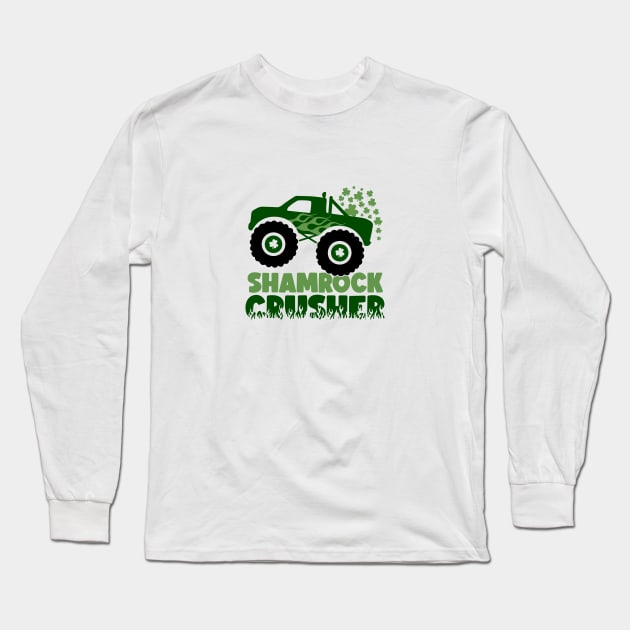 Shamrock Crusher Long Sleeve T-Shirt by GoodWills
